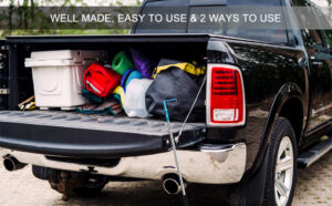 polyhnia truck cargo grabber pickup truck bed cargo retriever, 6 ft cargo bar extendable pickup hook, truck bed accessories