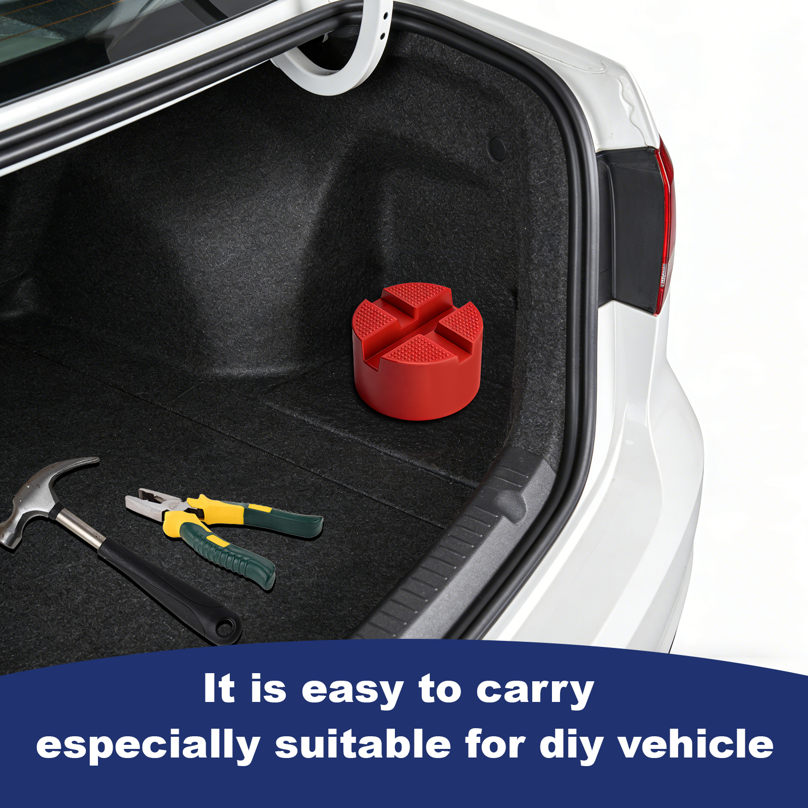 pinch weld jack pad,two depths x grooves universal floor jack pad adapter, thickened and grippy rubber provide cushion and support,frame rail protector,3.2x 3.2 x 1.9 in, 1 pcs pinch weld jack pad,two depths x grooves universal floor jack pad adapter, thickened and grippy rubber provide cushion and support,frame rail protector,3.2x 3.2 x 1.9 in, 1 pcs