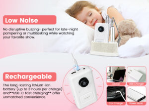 electric nail drill professional, 45,000rpm electric nail file with 12 drill bits & 50 sanding bands,rechargeable long battery life, low noise cordless nail drills machine,efile nail drill kit